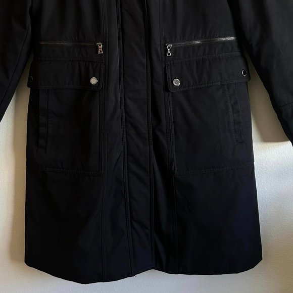 Size Med London Fog Hooded Thermolite Coat - Picture 5 of 9